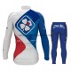 Tenue Maillot M/L + Collant Long 2017 FDJ Enfant M001