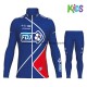 Tenue Maillot M/L + Collant Long 2017 FDJ Enfant M002