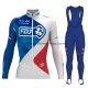 Tenue Maillot M/L + Collant à Bretelles 2017 FDJ M001