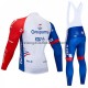 Tenue Maillot M/L + Collant à Bretelles 2018 FDJ M001