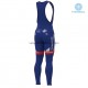 Tenue Maillot M/L + Collant à Bretelles 2018 FDJ Hiver Thermal Fleece M001