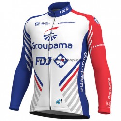 Maillot Cyclisme 2018 FDJ Manches Longues M001