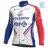 Maillot Cyclisme 2018 FDJ Hiver Thermal Fleece M001
