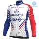 Maillot Cyclisme 2018 FDJ Hiver Thermal Fleece M001