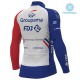 Maillot Cyclisme 2018 FDJ Hiver Thermal Fleece M001