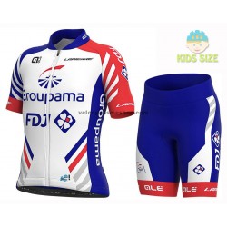 Tenue Maillot + Cuissard 2020 Groupama–FDJ Enfant M001