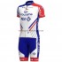 Tenue Maillot + Cuissard à Bretelles 2020 Groupama–FDJ M001
