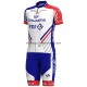 Tenue Maillot + Cuissard à Bretelles 2020 Groupama–FDJ M001