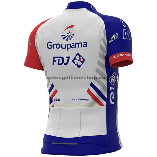 Tenue Maillot + Cuissard à Bretelles 2020 Groupama–FDJ M001