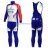 Tenue Maillot M/L + Collant à Bretelles 2020 Groupama–FDJ Hiver Thermal Fleece M001