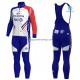 Tenue Maillot M/L + Collant à Bretelles 2020 Groupama–FDJ Hiver Thermal Fleece M001