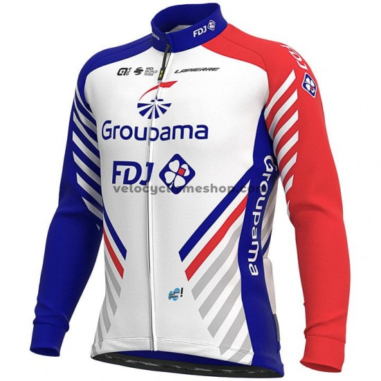 Maillot Cyclisme 2020 Groupama–FDJ Manches Longues M001