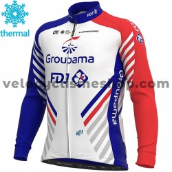 Maillot Cyclisme 2020 Groupama–FDJ Hiver Thermal Fleece M001