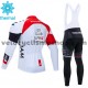 Tenue Maillot M/L + Collant à Bretelles 2020 IAM Cycling Hiver Thermal Fleece M001