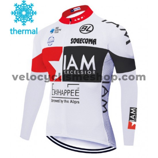 Maillot Cyclisme 2020 IAM Cycling Hiver Thermal Fleece M001