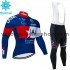 Tenue Maillot M/L + Collant à Bretelles 2020 IAM Cycling Hiver Thermal Fleece M002