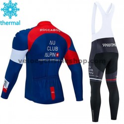 Tenue Maillot M/L + Collant à Bretelles 2020 IAM Cycling Hiver Thermal Fleece M002