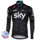 Maillot Cyclisme 2017 Team Sky Hiver Thermal Fleece M001
