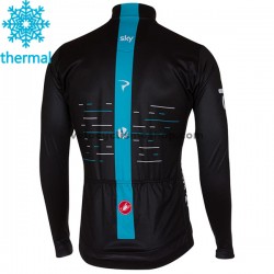Maillot Cyclisme 2017 Team Sky Hiver Thermal Fleece M001