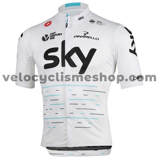 Maillot Cyclisme 2017 Team Sky M003