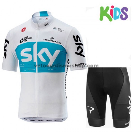 Tenue Maillot + Cuissard 2018 Team Sky Enfant M001