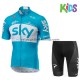 Tenue Maillot + Cuissard 2018 Team Sky Enfant M002