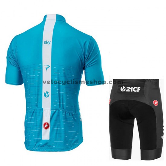 Tenue Maillot + Cuissard 2018 Team Sky Enfant M002
