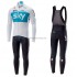 Tenue Maillot M/L + Collant à Bretelles 2018 Team Sky M001