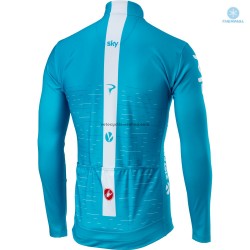 Maillot Cyclisme 2018 Team Sky Hiver Thermal Fleece M001
