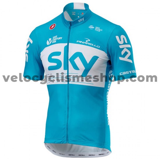 Maillot Cyclisme 2018 Team Sky M002
