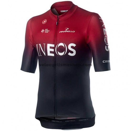 Tenue Maillot + Cuissard à Bretelles 2019 TEAM INEOS M001