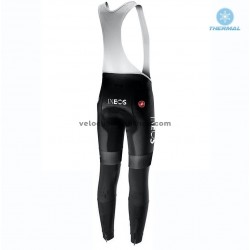 Tenue Maillot M/L + Collant à Bretelles 2019 TEAM INEOS Hiver Thermal Fleece M001