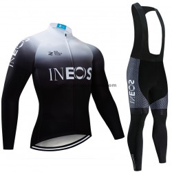 Tenue Maillot M/L + Collant à Bretelles 2019 TEAM INEOS M003