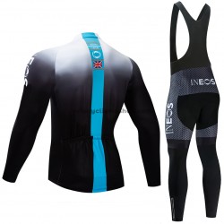 Tenue Maillot M/L + Collant à Bretelles 2019 TEAM INEOS M003