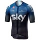 Tenue Maillot + Cuissard à Bretelles 2019 Team Sky M001