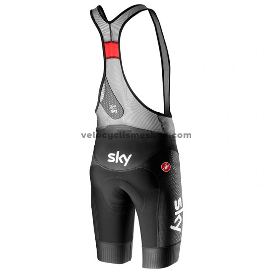 Cuissard Court à Bretelles 2019 Team Sky M001
