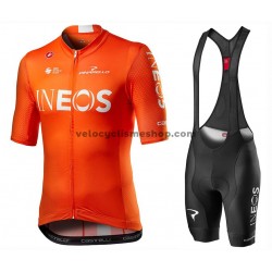 Tenue Maillot + Cuissard à Bretelles 2020 TEAM INEOS M002