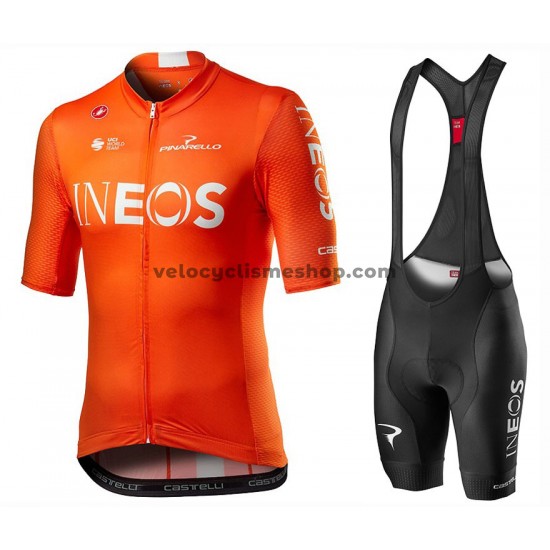 Tenue Maillot + Cuissard à Bretelles 2020 TEAM INEOS M002