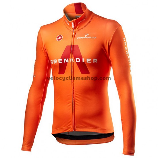 Maillot Cyclisme 2021 Ineos Grenadiers  Manches Longues M002