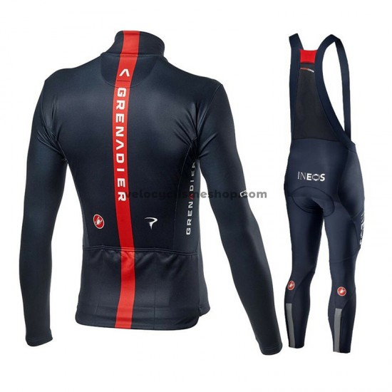 Tenue Maillot M/L + Collant à Bretelles 2021 Ineos Grenadiers M001