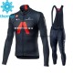 Tenue Maillot M/L + Collant à Bretelles 2021 Ineos Grenadiers Hiver Thermal Fleece M001