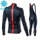 Tenue Maillot M/L + Collant à Bretelles 2021 Ineos Grenadiers Hiver Thermal Fleece M001