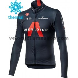 Maillot Cyclisme 2021 Ineos Grenadiers Hiver Thermal Fleece M001