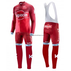 Tenue Maillot M/L + Collant à Bretelles 2017 Team Katusha-Alpecin M001