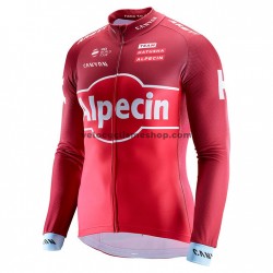 Maillot Cyclisme 2017 Team Katusha-Alpecin Manches Longues M001