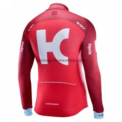 Maillot Cyclisme 2017 Team Katusha-Alpecin Manches Longues M001