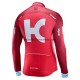 Maillot Cyclisme 2017 Team Katusha-Alpecin Manches Longues M001