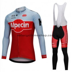 Tenue Maillot M/L + Collant à Bretelles 2018 Team Katusha Alpecin M001