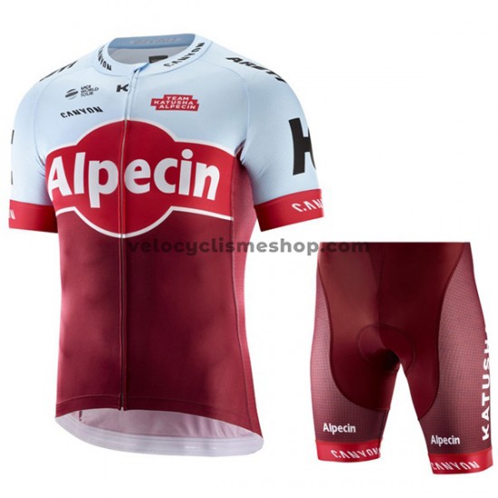 Tenue Maillot + Cuissard 2018 Team Katusha Alpecin M001