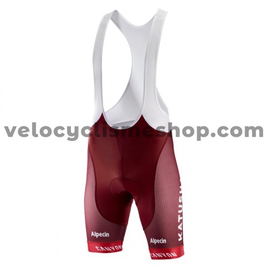 Cuissard Court à Bretelles 2018 Team Katusha-Alpecin M001